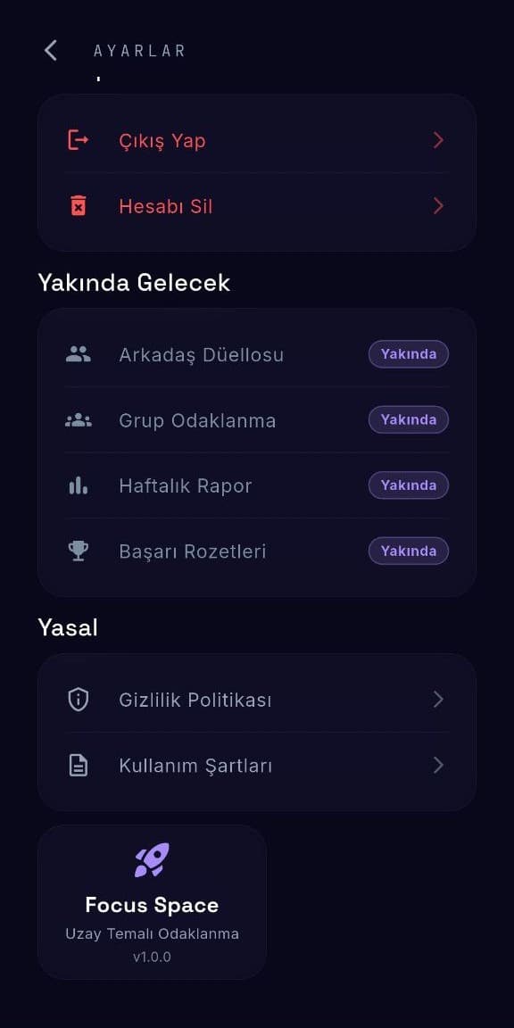 Focus Space screenshot 8